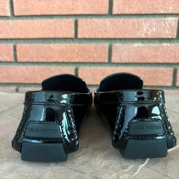 Louis Vuitton Black Mens Dress Shoes